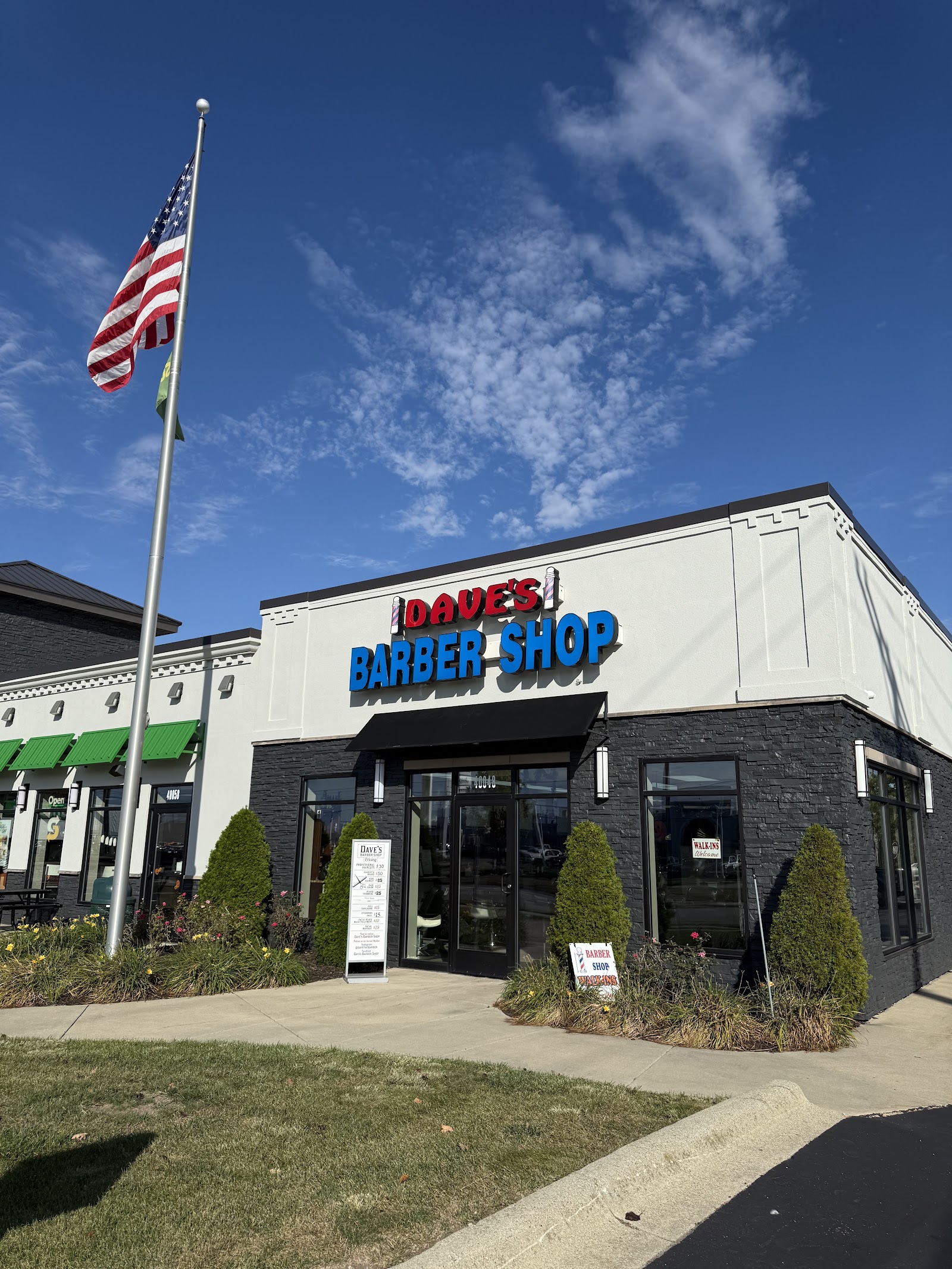 Dave’s barber shop — photo