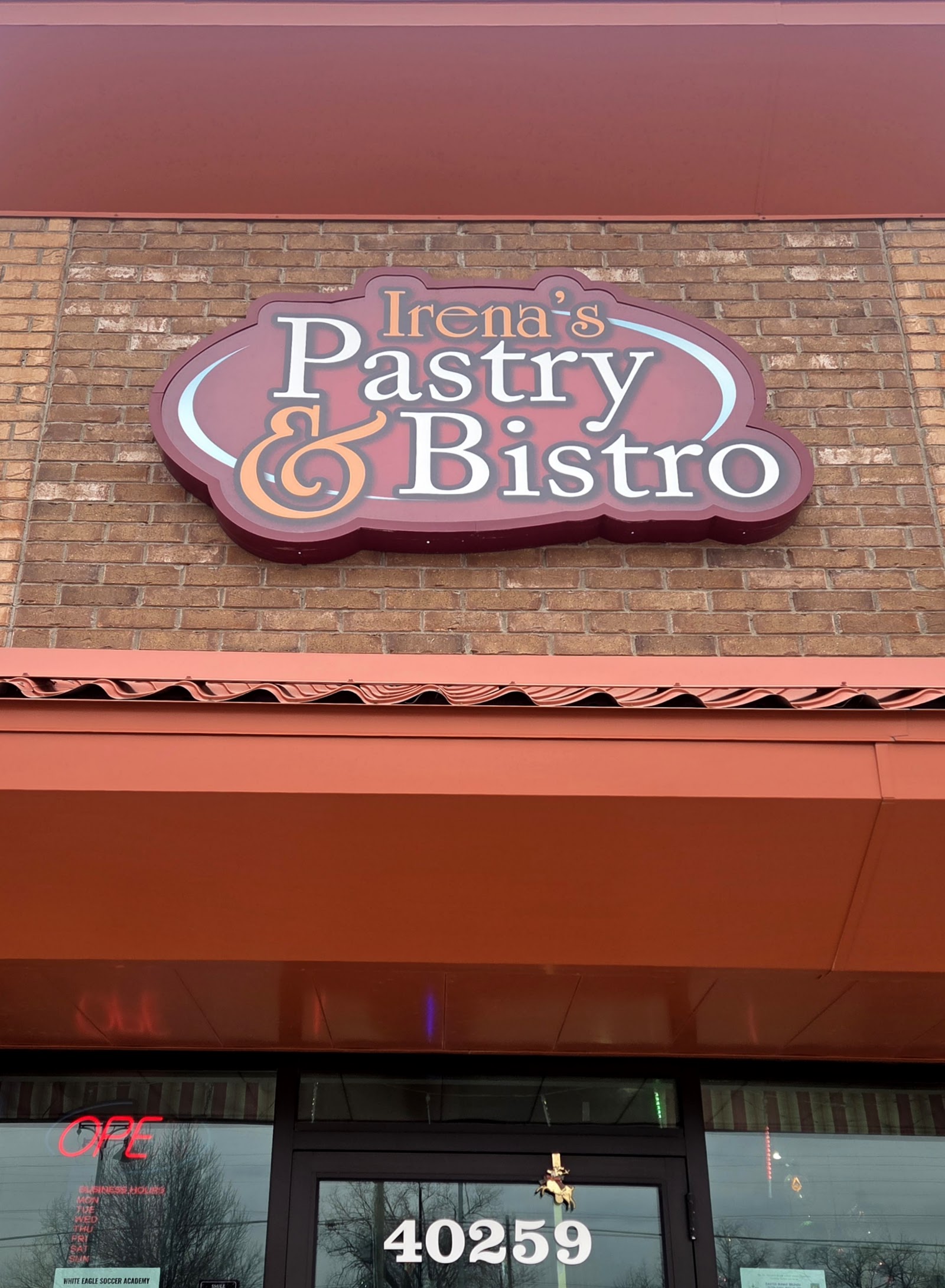 Irena's Pastry & Bistro in Sterling Heights