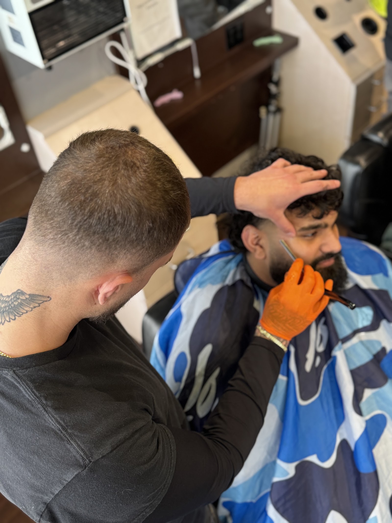 Mateo’s cuts — photo