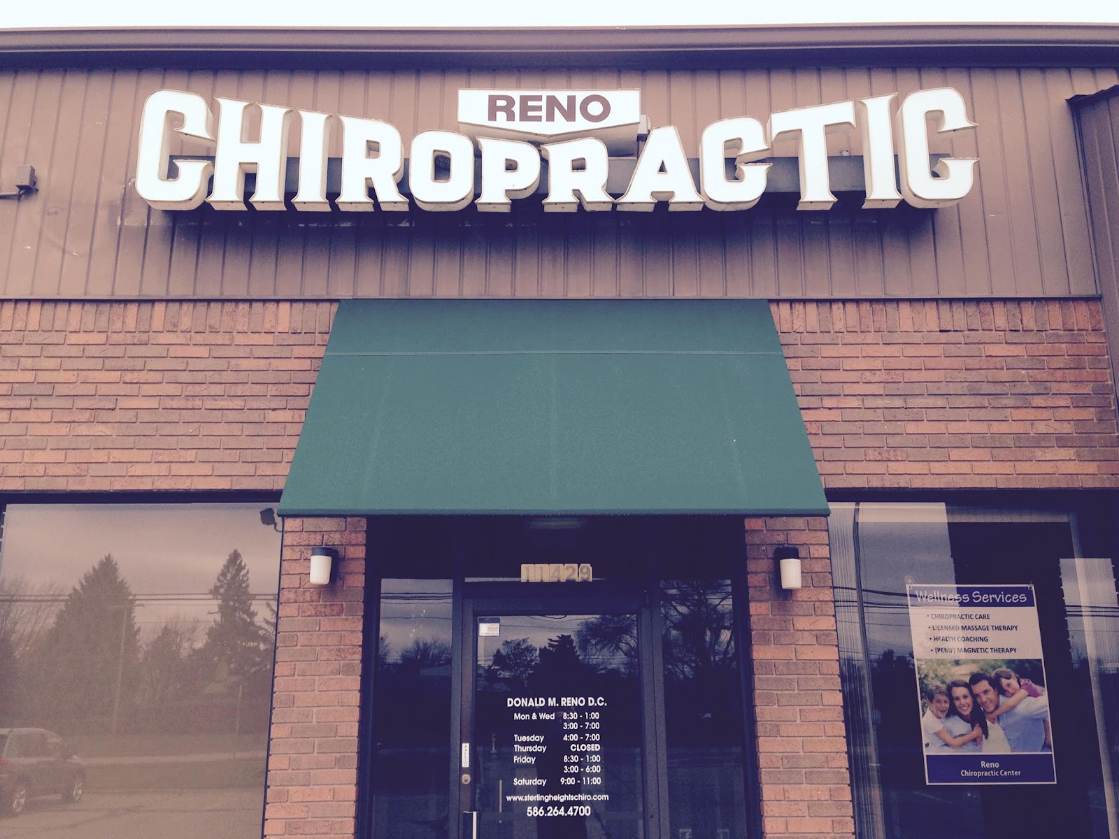 Reno Chiropractic Center, P.C. in Sterling Heights