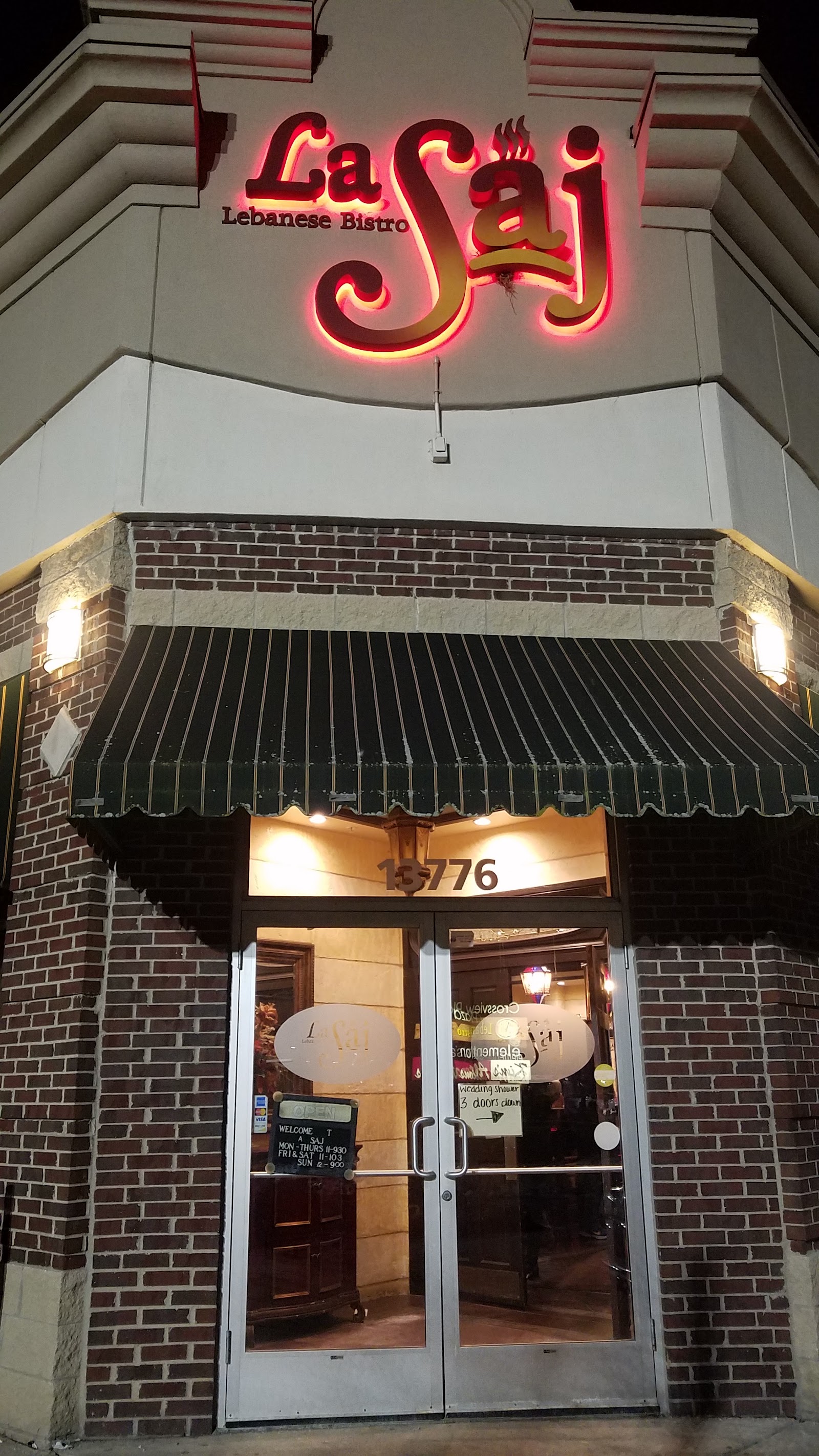 La Saj Lebanese Bistro in Sterling Heights